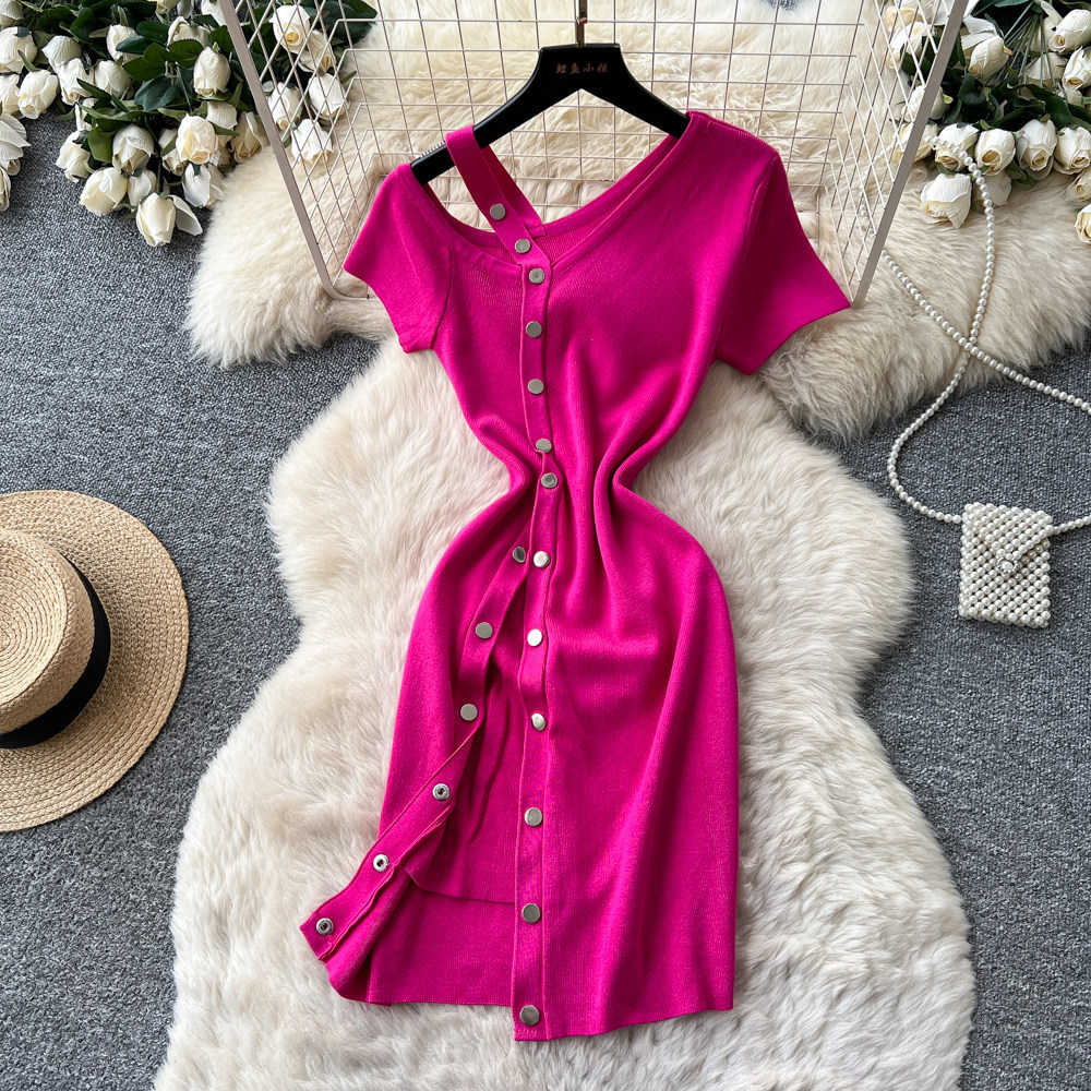 Wrap Dress Work - Dress Women Mid Length Dresses Sexy