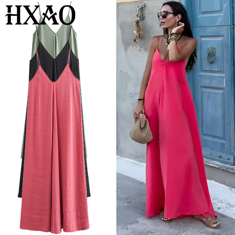 Women'S Green Formal Wear - HXAO 2025 Womens Dresses Slip Long