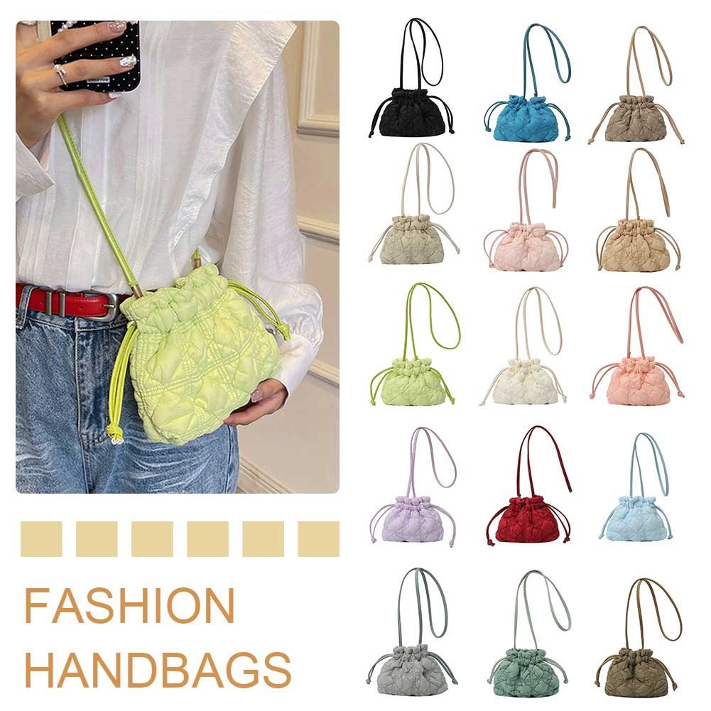 Shoulder Bag Structured - Women Drawstring Shoulder Bags Detachable Strap