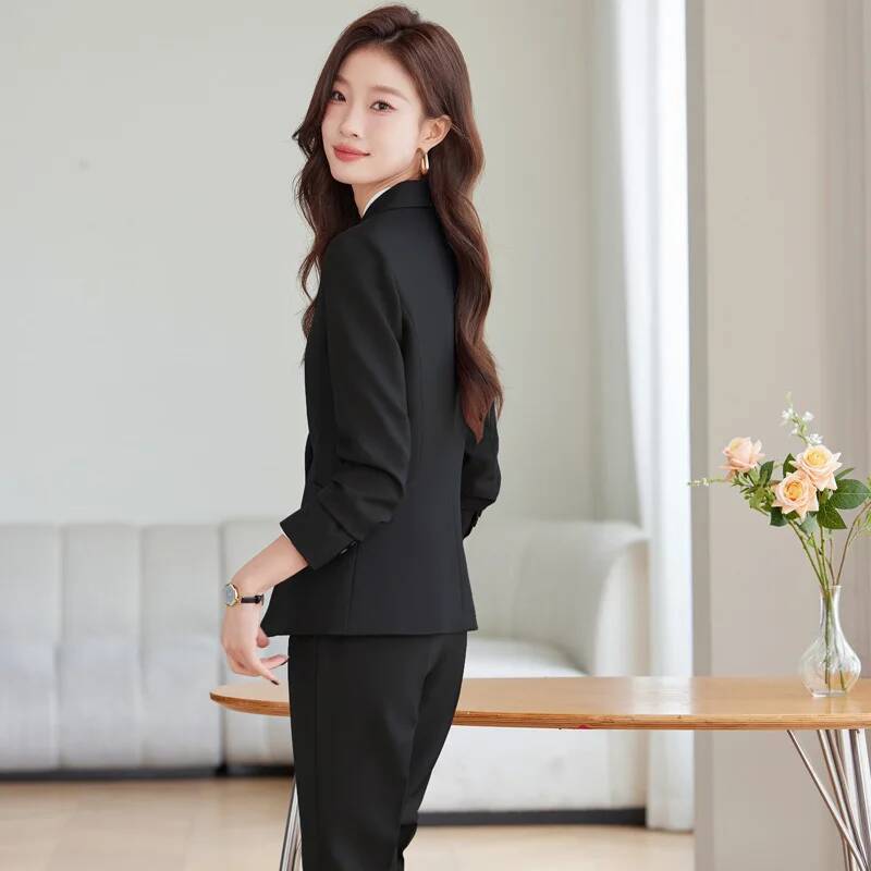 Autumn Winter Formal Uniform S - огляд і ціна Women'S Formal Wear Pantsuits