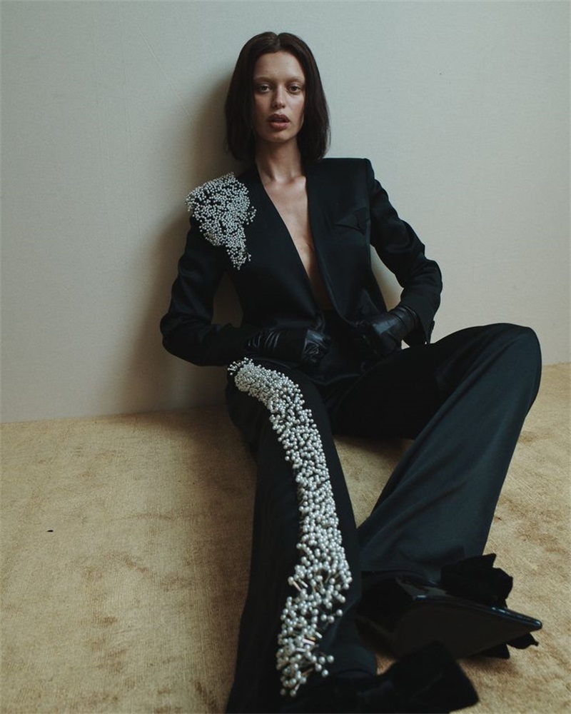 Black Women Office Suits Set P - огляд і ціна Women'S Formal Wear Tuxedo