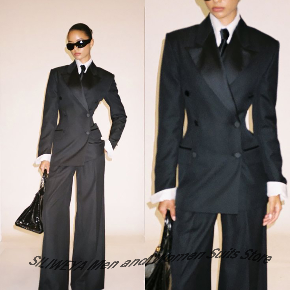 Professional Women's Black Dou - огляд і ціна Women'S Formal Wear Tuxedo