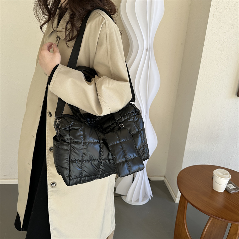 2pcs Luxury Space Bag Padded C - огляд і ціна Shoulder Bag Structured