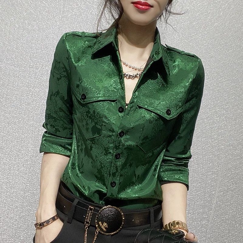 Female Tops Spring and Autumn  - огляд і ціна Women'S Green Formal Wear