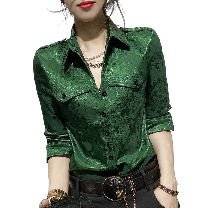 Female Tops Spring and Autumn  - огляд і ціна Women'S Green Formal Wear
