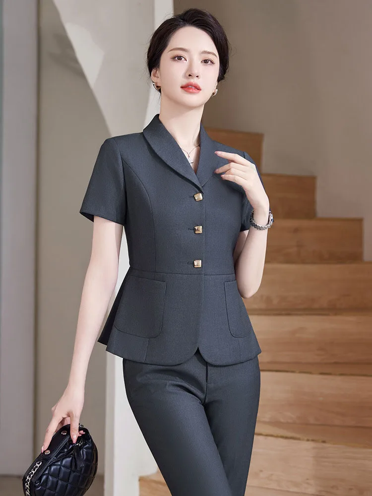 Pop 2024 Summer Formal OL Styl - огляд і ціна Women'S Formal Wear Pantsuits