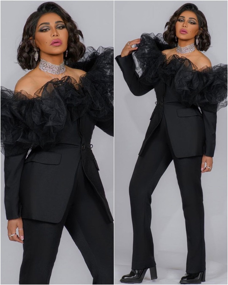 Off Shoulder Women Suit Set Bl - огляд і ціна Women'S Formal Wear Tuxedo