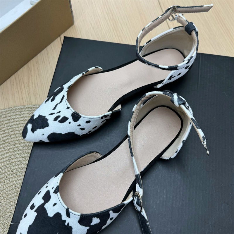 2026 Women's Cow Print Pointed - огляд і ціна Wrap Dress Work