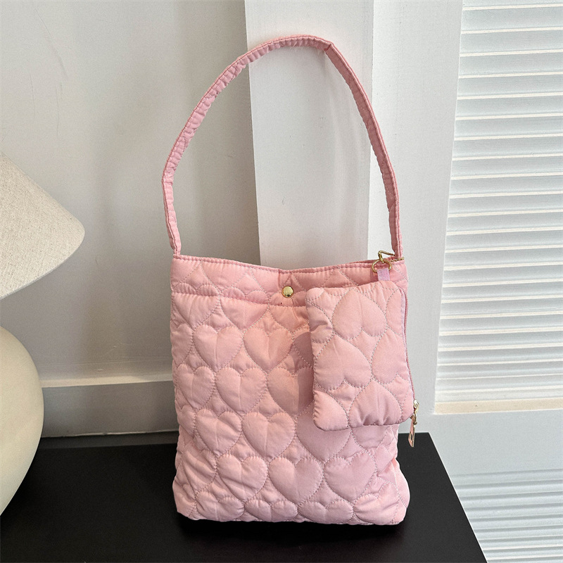 New Fashion Solid Color Quilte - огляд і ціна Shoulder Bag Structured