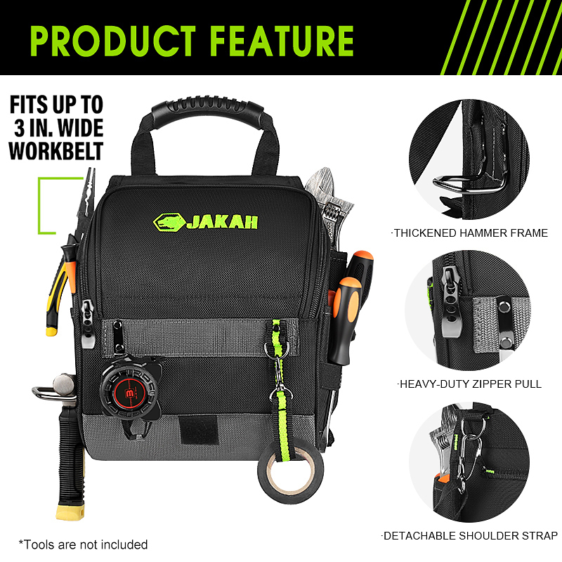 JAKAH Professional Electrician - огляд і ціна Shoulder Bag Structured