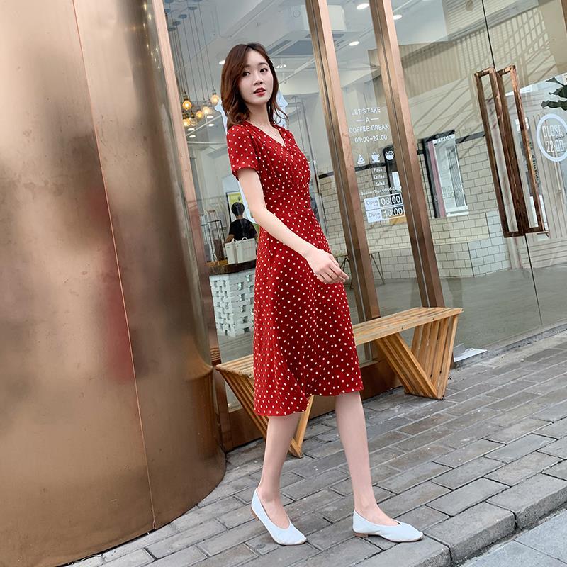 Chiffon Wrap Women Dresses Mid - огляд і ціна Wrap Dress Work