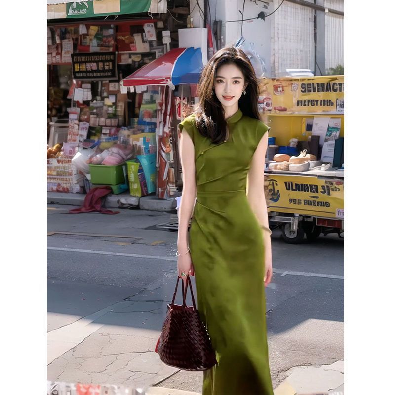 2024 New Green Chinese Style C - огляд і ціна Women'S Green Formal Wear