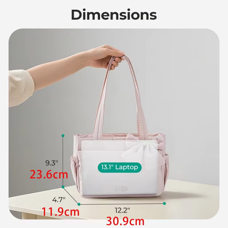BAGSMART Tote Bag University P - огляд і ціна Shoulder Bag Structured