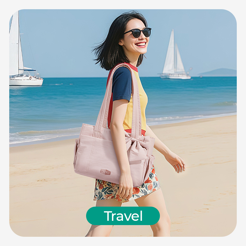 BAGSMART Tote Bag University P - огляд і ціна Shoulder Bag Structured