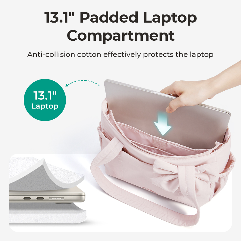 BAGSMART Tote Bag University P - огляд і ціна Shoulder Bag Structured