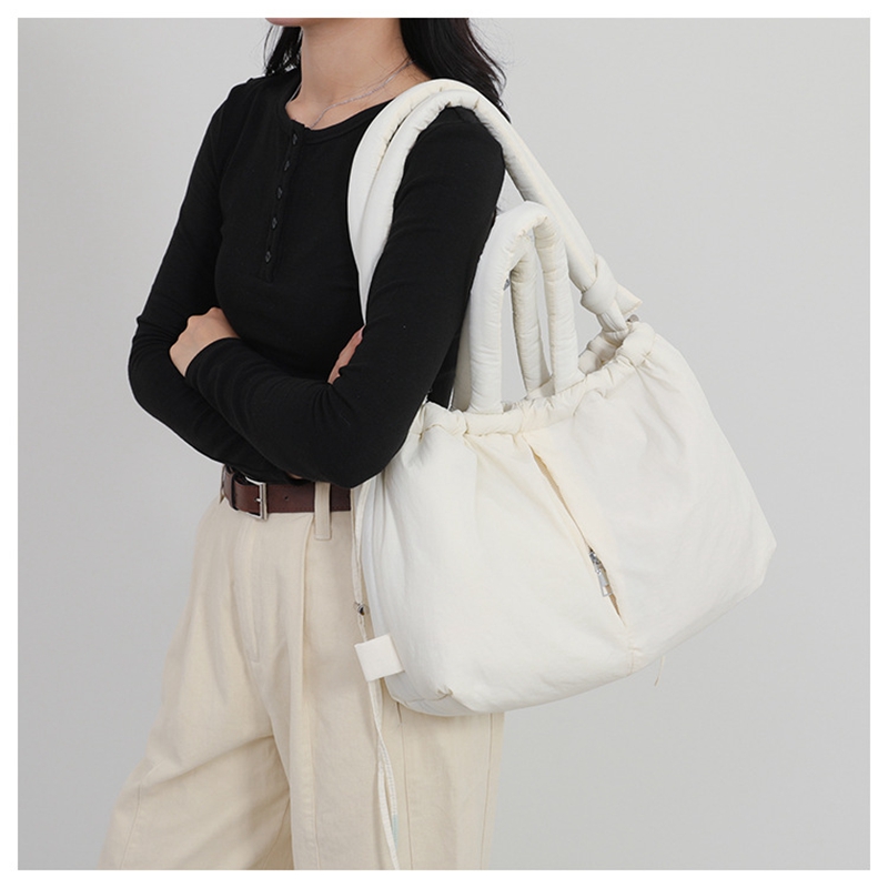 Women's New Bag Down Padded Ja - огляд і ціна Shoulder Bag Structured
